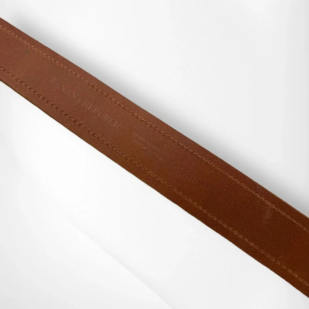 Vintage Banana Republic Belt Wide Leather XS Dark Brown - Picture 5 of 6